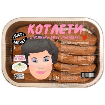 Котлети Eat Me At з рослинного фаршу 500г - купити, ціни на КОСМОС - фото 1