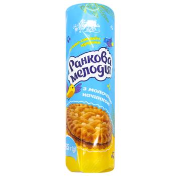 Ukrainska Zirka Morning melody Сookies with Milk Filling 165g