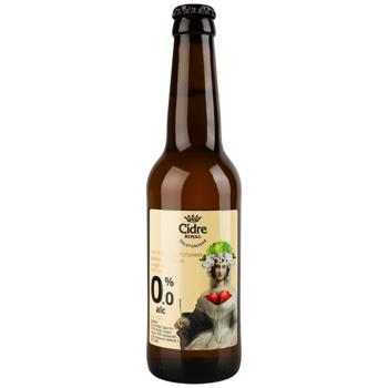 Cidre Royal Cider Zero Non-Alcoholic Fermented Drink 0.33l - buy, prices for Torba - photo 1