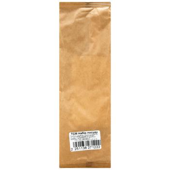 TCM Wooden Spoon and Napkin Dinnerware Set 1pc - buy, prices for ULTRAMARKET - photo 1