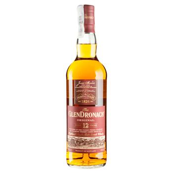 Віскі Glen Dronach Original 12 років 43% 0,7л - купити, ціни на Ідеал - фото 1