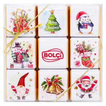 Bolci Christmas Chocolate Tiles Filled with Gianduja 144g - buy, prices for - photo 4