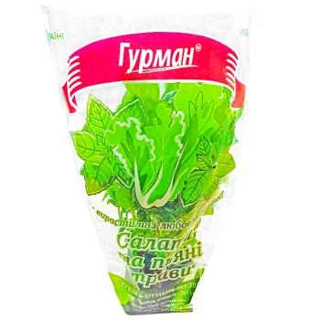 Салат Гурман листовий в горщику