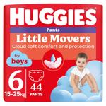 Подгузники-трусики Huggies Pants 6 Mega 15-25 кг для мальчиков 44шт