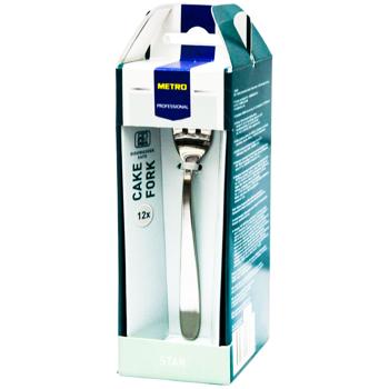 Metro Professional Star Dessert Fork 12pcs - buy, prices for METRO - photo 1