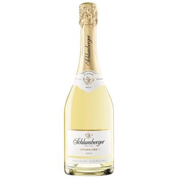 Set Schlumberger Klassik Sparkling Wine 12% 0.75l + glass - buy, prices for - photo 1