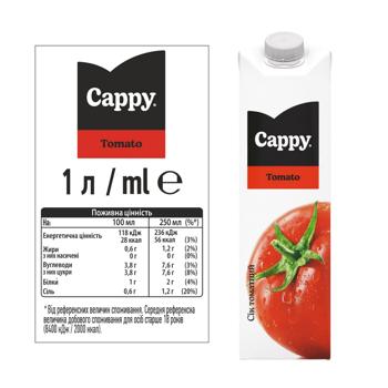 Cappy Tomato Juice 1l - buy, prices for Ideal - photo 4