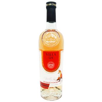 Villa UA Orange Fox Bay White Semi-Sweet Wine 9-13% 0.75l - buy, prices for Tavria V - photo 1