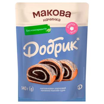 Dobryk Poppy Filling 140g - buy, prices for EKO Market - photo 1