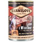 Carnilove Wet Food with Lamb and Wild Boar for Adult Dogs of All Breeds 400g