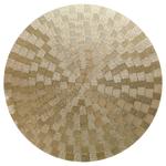 Коврик для сервировки круглый золотой 38см