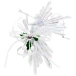 Transparent Angel Decoration with Decorations 17cm