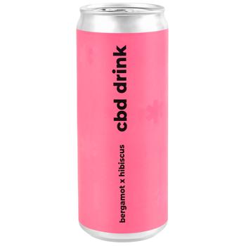 Напій газований Underwood CBD Drink Bergamot x Hibiscus 0,33л - купити, ціни на WINETIME - фото 1