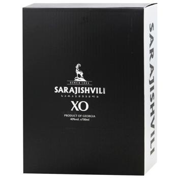 Sarajishvili XO Brandy 40% 0.7l - buy, prices for WINETIME - photo 2