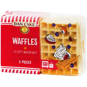 Dan Cake Belgium Waffles 250g - buy, prices for COSMOS - photo 1