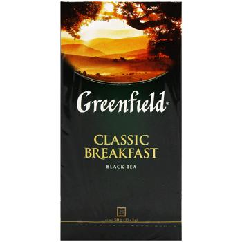 Greenfield Classic Breakfast Black Tea 2g*25pcs - buy, prices for COSMOS - photo 2
