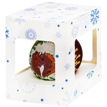 Куля ялинкова Символ року скляна уп. 65мм - купить, цены на МегаМаркет - фото 4