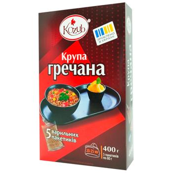 Крупа гречана Козуб 5х80г к/у