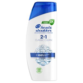 Head&Shoulders Classic Clean 2in1 Shampoo and Conditioner 625ml - buy, prices for - photo 2