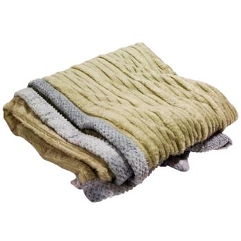 Плед Koloco Узор флисовый 150х200см - купить, цены на Cупермаркет "Харьков" - фото 2