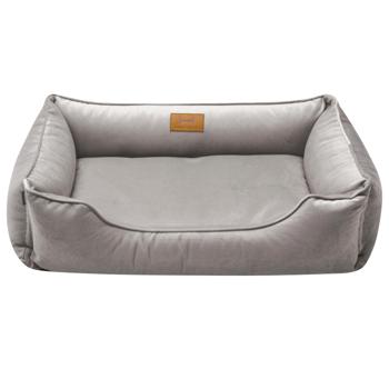 Лежак Harley and Cho Dreamer Velour Gray 70х50см серый - купить, цены на MasterZoo - фото 1