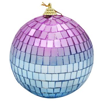 Koopman Mirror Christmas Ball 9.6cm Multi-Colored - buy, prices for NOVUS - photo 3