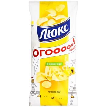 Lux Cheese Flavored Chips 170g - buy, prices for Supermarket "Kharkiv" - photo 1