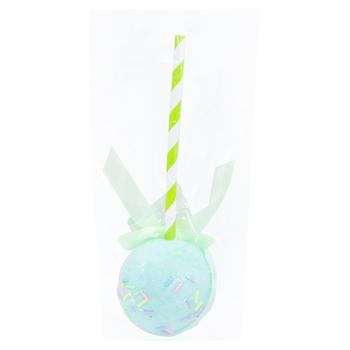 Blue Lollipop Christmas Tree Decoration 6cm