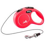 Flexi New Classic Roulette Leash with Cord S Up to 12kg 5m Red
