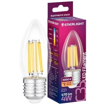 Enerlight Filament LED Lamp C35 4W E27 - buy, prices for Tavria V - photo 1