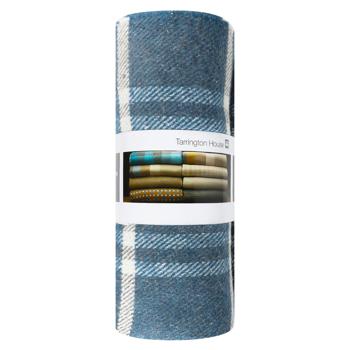 Tarrington House Nora Blue Blanket 170x210cm - buy, prices for METRO - photo 1