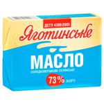 Yagotynske Selianske Sweet Cream Butter 73% 180g