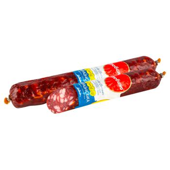 Globino Ukrainian Highest Grade Raw-Smoked Sausage - buy, prices for MegaMarket - photo 1