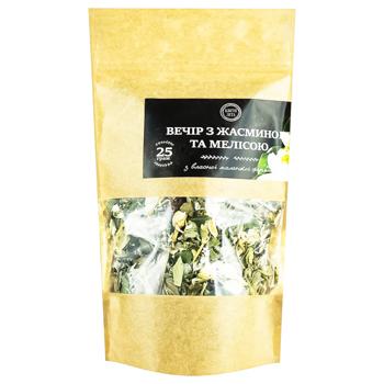 Summer Flowers Evening with Jasmine and Lemon Balm Herbal Tea 25g - buy, prices for Auchan - photo 1