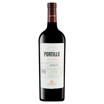 Salentein Portillo Merlot Red Dry Wine 13.5% 0.75l