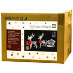 Tarrington House Reindeer with Sleigh Figure 240LED