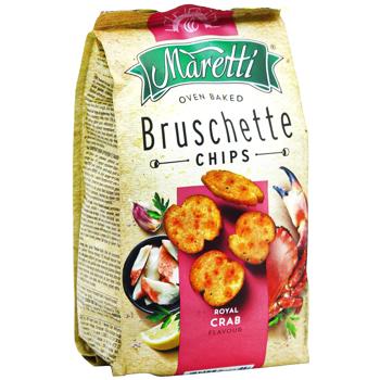 Maretti Royal Crab Flavour Bruschette Chips 70g - buy, prices for - photo 3
