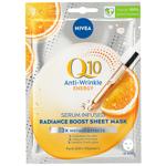 Nivea Q10 Energy facial mask tissue enriched with serum 1pc