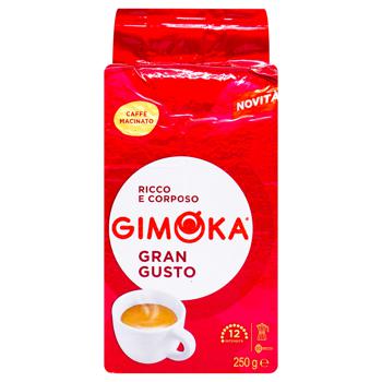 Natural ground roasted coffee Gimoka Gran Gusta 250g Italy - buy, prices for EKO Market - photo 2