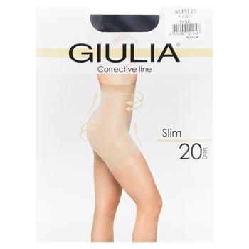 Giulia Slim Nero Women's Tights 20den XL 5s