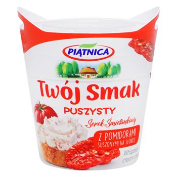 Piatnica Whipped Cheese Twoj Smak Creamy Sun-Dried Tomatoes 60% 150g - buy, prices for - photo 1