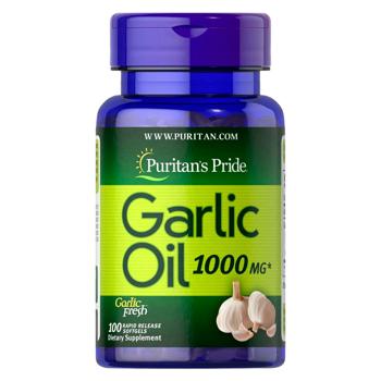 Puritan's Pride Garlic Oil 1000mg 100 softgels - buy, prices for Biotus - photo 1