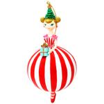 Декоративна підвіска Candy Дівчинка з подарунком 18.5см 838-524 BONADI 1 шт