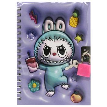 Блокнот на замке Labubu 48 листов - купить, цены на МегаМаркет - фото 4