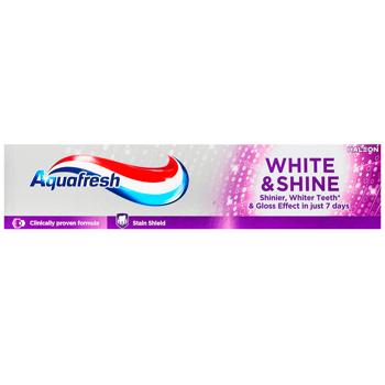 Зубна паста Aquafresh Сяюча білизна 100мл - купити, ціни на - фото 3