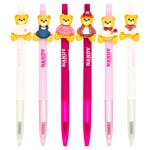 ZiBi Bear Toy Blue Ball Pen 0.7mm