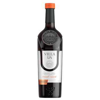 Villa UA Pinot Noir Red Semi-Sweet Wine 9-13% 0.75l