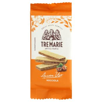 Tre Marie Waffles with Nut Filling from Piedmont Hazelnut 45g - buy, prices for MegaMarket - photo 1