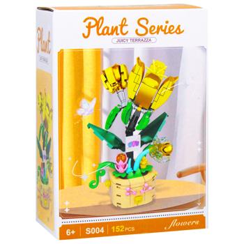Іграшка Конструктор S004 Квіти - купить, цены на КОСМОС - фото 3