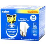 Електрофумігатор Raid з рідиною проти комарів 30 ночей